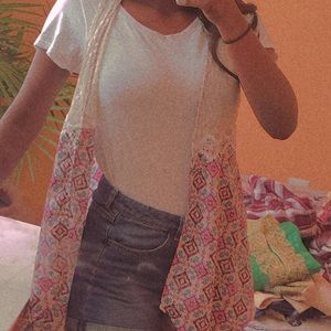 Silky and netted over top